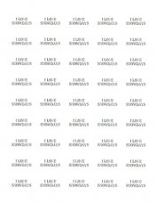 S106 - "I Love Snowdays" - Stamped S106 - "I Love Snowdays" - Stamped